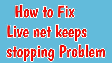 How to Fix live net tv keeps stopping error | live net tv keeps crashing | live net tv not working