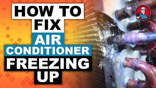 How to Fix Air Conditioner Freezing Up | HVAC Training 101