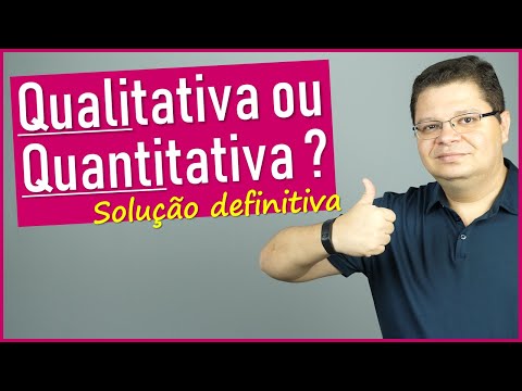 Vídeo: O que é quantificação em pesquisa?