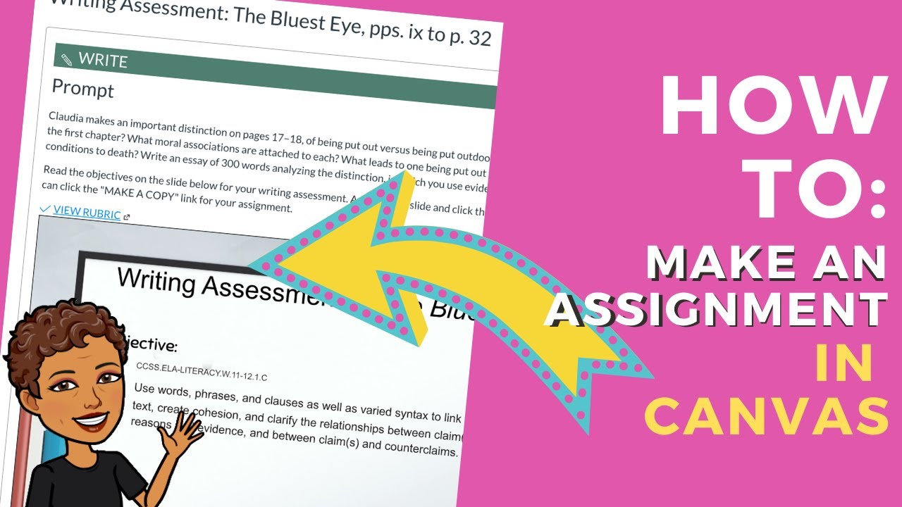 move an assignment to a module in canvas