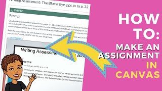 How to Create and Add an Assignment to a Module in Canvas with your Bitmoji Classroom