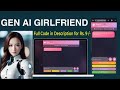 ₹9 Only! Build Gen‑AI Chatbot with Voice (Gemini) | Source Code | Limited Offer