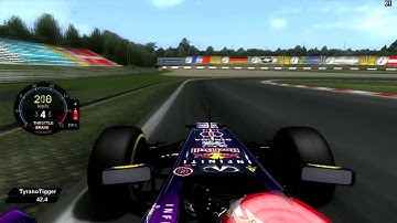 F1 2013 rFactor  Vettel at Nurburgring