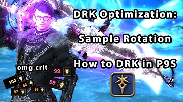FFXIV Dark Knight Basic Optimization in Savage Sample Rotation - DRK P9S