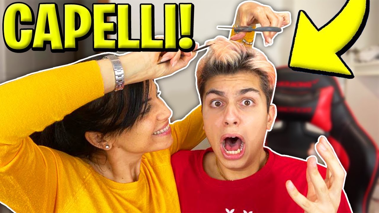 MIA MAMMA MI TAGLIA i CAPELLI in LIVE e IO IMPAZZISCO! *BRUTTO* 😭 FORTNITE ITA