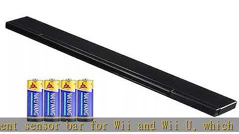 Replacement Wii Wireless Sensor Bar, Infrared IR Ray Motion Sensor Signal Receiver for Nintendo Wii