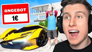 24 STUNDEN ALLES FÜR 1 EURO kaufen in GTA 5!