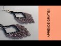 Aretes en mostacilla para principiantes,Aprende GRATIS!