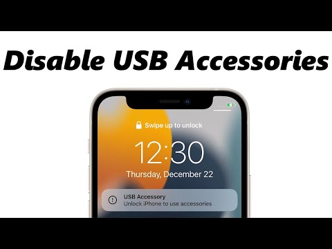 How To Disable USB Accessories On Your iPhone Lock Screen
