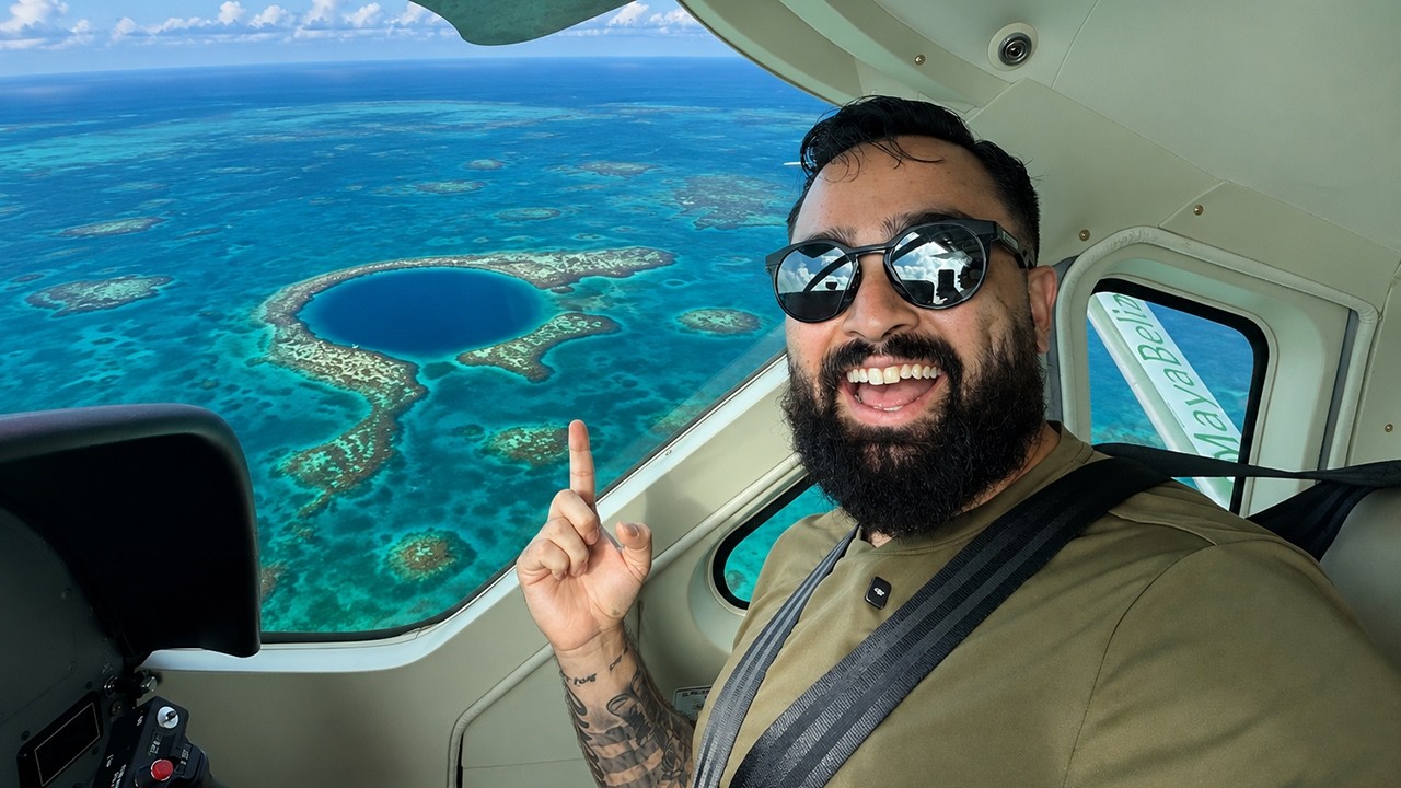 0 Scenic Flight Over Belize’s Blue Hole 🇧🇿 – Video 0 Scenic Flight Over Belize’s Blue Hole 🇧🇿 – Video