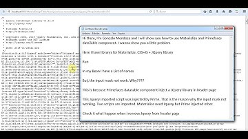 JSF + Materialize + Primefaces: components troubles