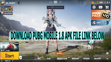 Pubg Mobile Update 1 8 apk download LINK for mobile and PC gameloop 7.1 Emulator with key mapping