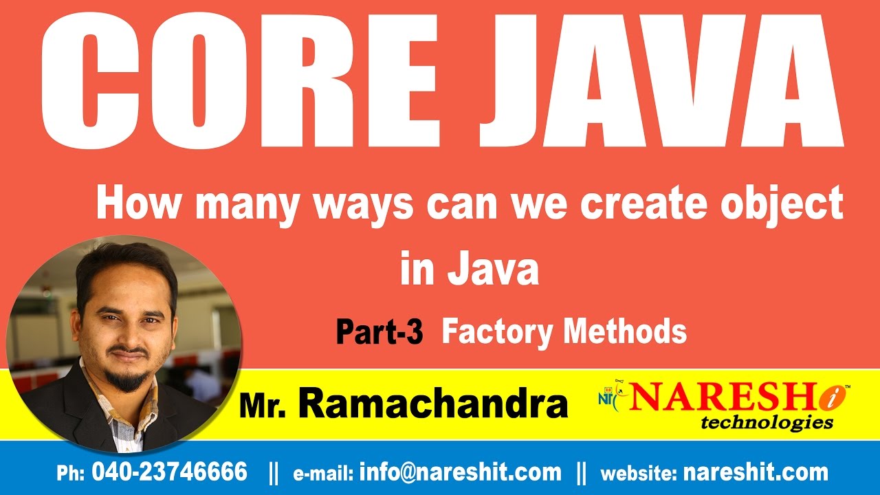 How many ways can we create object in Java Part 3 Factory Methods ...