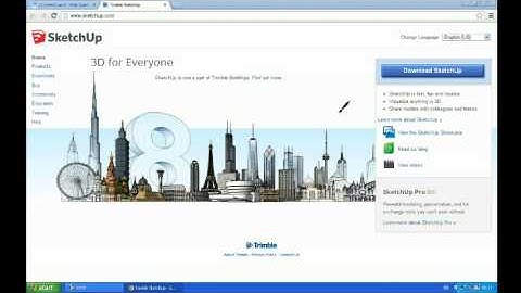 how to download sketchup 8