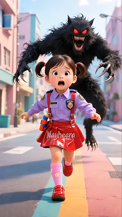 Monster Hantu Kena Mental #shorts #animasi #kartun