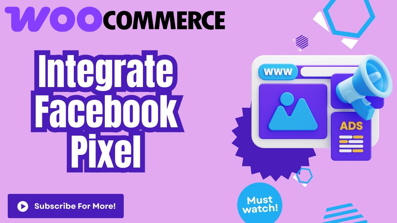 How To Easily Integrate Facebook Pixel with Woocommerce - YouTube