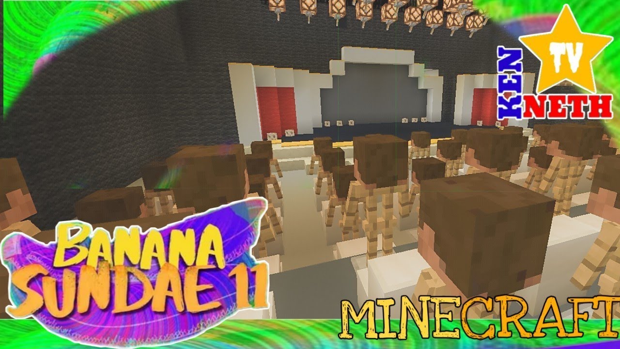 Sundae Build Minecraft Banana Sundae Studio / Minecraft Version / KennethTV (01) - YouTube