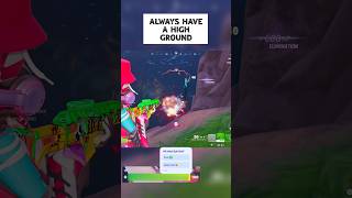 POV: You didn't take high ground  😂#fortnite #strategy #funny #fortnitefunnymoments #fortnitememes