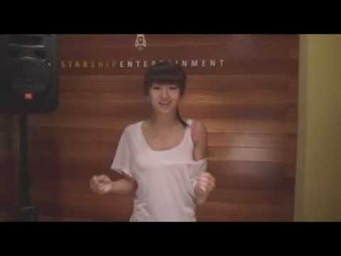 Hyo Rin (SISTAR) Audition clip. (Christina Aguilera - Hurt)