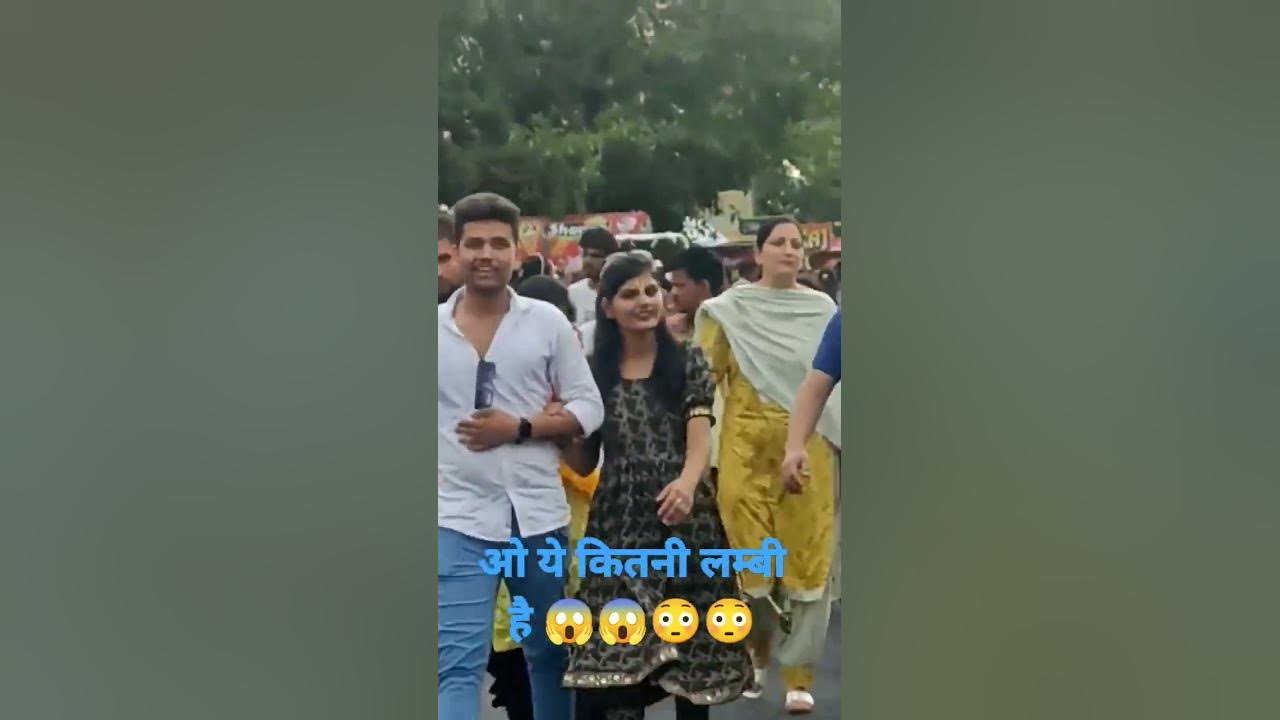 vrindavan-me-hui-lambi-ladki-viral-viralvideo-shorts-womanhight