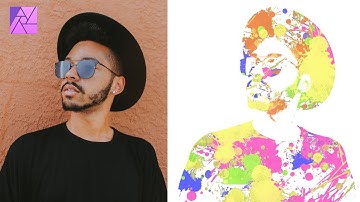 Splatter Paint Effect in Affinity Photo