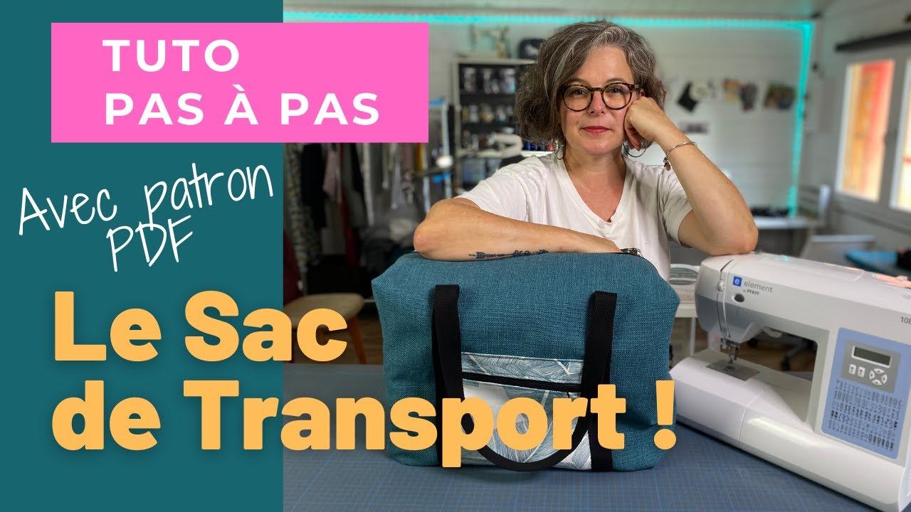 Coudre un Sac pour machine à coudre - YouTube