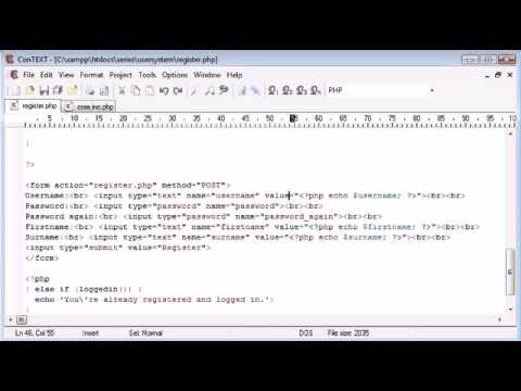 Beginner PHP Tutorial   148   More Validation Part 1
