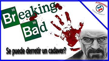 ¿Puedes disolver un cuerpo en ácido Breaking Bad?