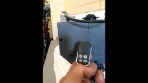 KG DOMR01 and 80203 - GARAGE and GATE - PROGRAMMING REMOTE HANDSET INSTRUCTIONS