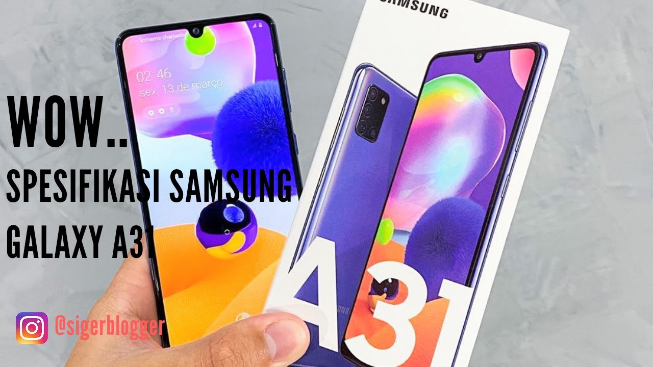 Jual Samsung A31 8gb Murah Harga Terbaru 2021