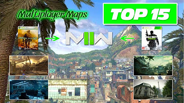 TOP 15 Modern Warfare 2 & MW3 MULTIPLAYER MAPS that COULD RETURN in Modern Warfare 2 (2022)