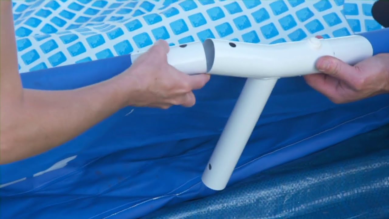 Intex Metal Frame Pool Ø 549 - YouTube