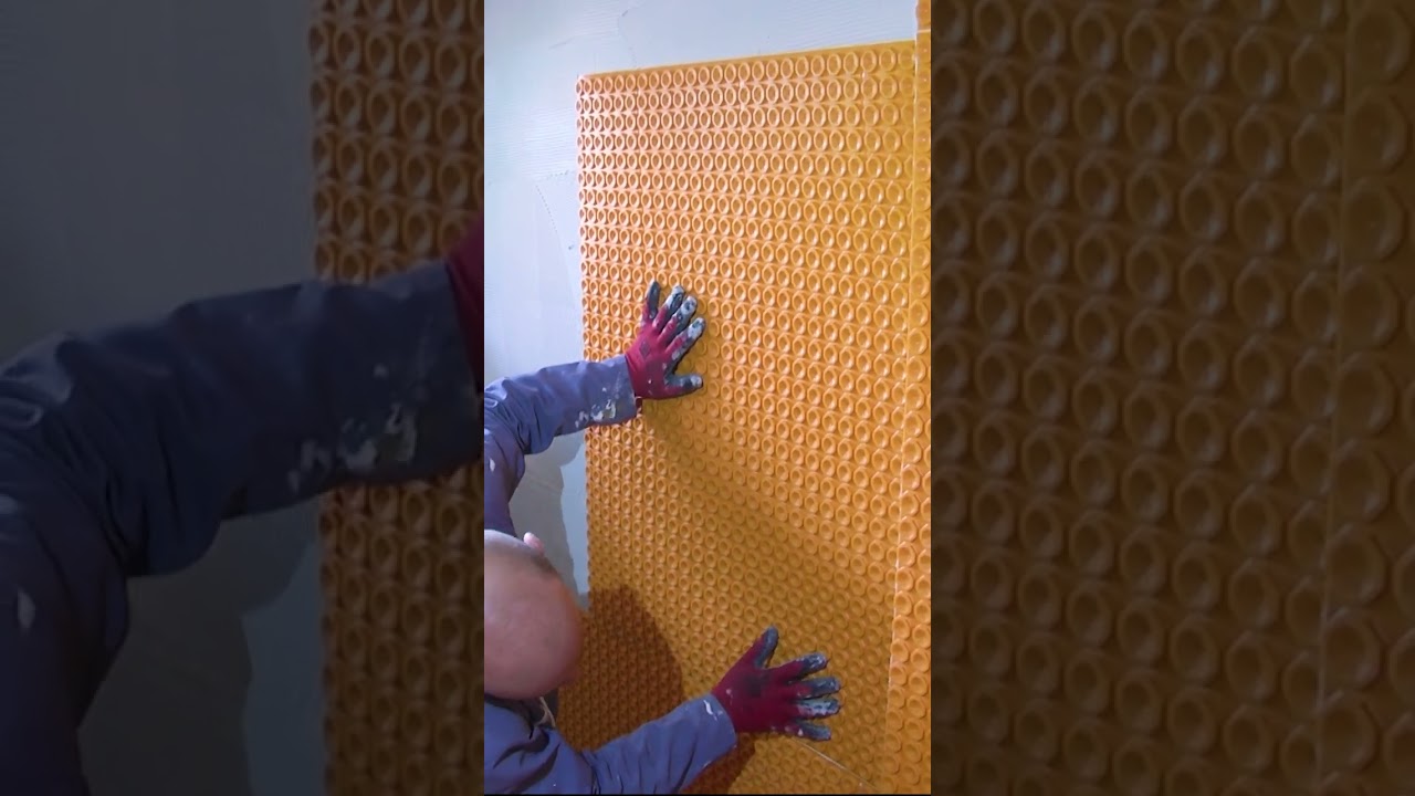 Réaliser un mur chauffant avec Schlüter-DITRA-HEAT