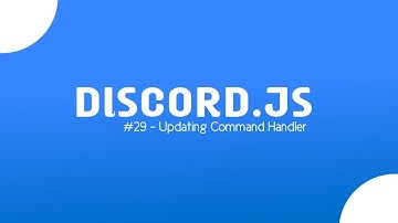 Updating Command Handler Discord.JS v12