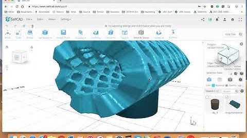 How to create 3d printable geometry from images in SelfCAD.com