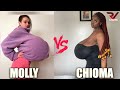 Molly vs chioma  plus size model  curvy model biography  bbw milk