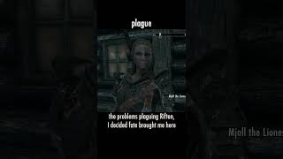 plague — The Elder Scrolls V: Skyrim dialogue scene