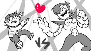 Frisk Vs Mettaton (Animatic)