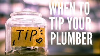 Do You Tip Plumbers? | We ask a plumber if it is normal to tip a plumber Content