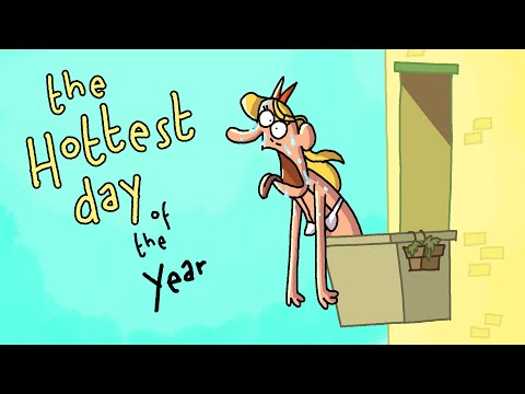 The Hottest Day of the Year | cartoon Box 227 | by Frame Order | hilarious cartoons