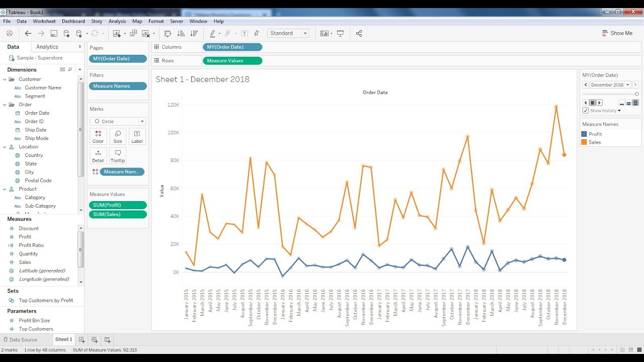 Motion Chart Tableau