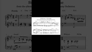 Bill Evans Introduction to Granadas - Piano Transcription #jazz #piano #transcription @rhtranscriptions9665