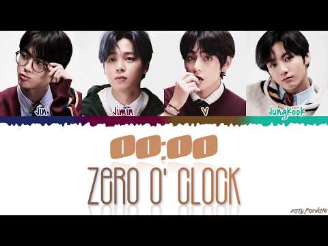 BTS (VOCAL LINE) - '00:00' (ZERO O' CLOCK) Lyrics [Color Coded_Han_Rom_Eng]