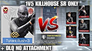 I 1V5 RANDOM FANS WITH NO ATTACHMENT DLQ IN KILLHOUSE SNIPER ONLY...(IMPOSSIBLE)