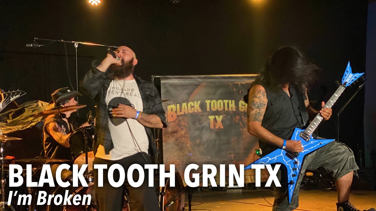 BLACK TOOTH GRIN TX (Pantera Tribute) - I'm Broken - Live