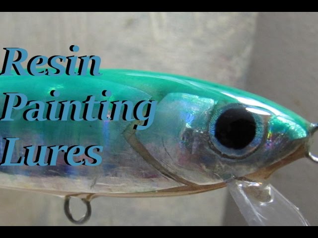 HOW TO BUILD TOPWATER LURES: PART 4 (painting lure) 