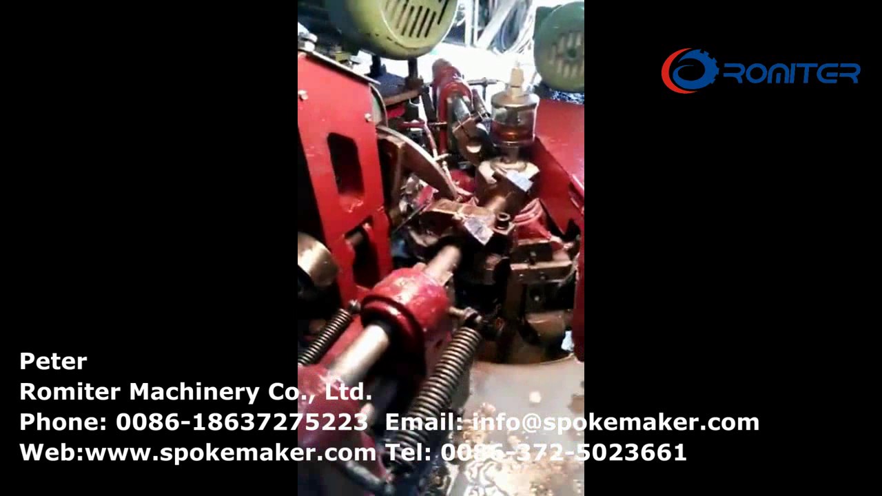 Automatic Rotary Type Cycle Spokes Nipple Making Machine for Sale