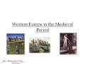 Western Europe in the Medieval Period