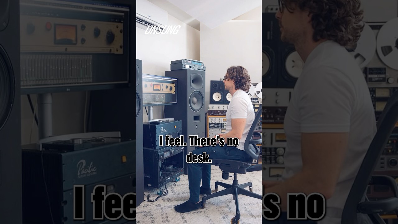 ⁠@jesseraymix talks about his unconventional studio setup