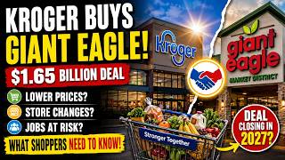The Real Reason Kroger is Acquiring Giant Eagle After Failed Albertsons Deal | Will Kroger Change